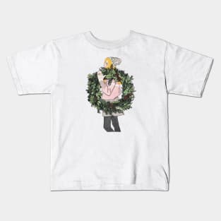 Christmas girl (9) Kids T-Shirt